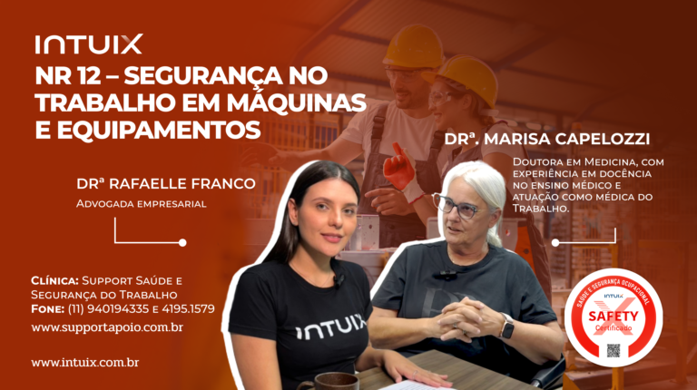 NR 12 – Segurança no Trabalho em Máquinas e Equipamentos