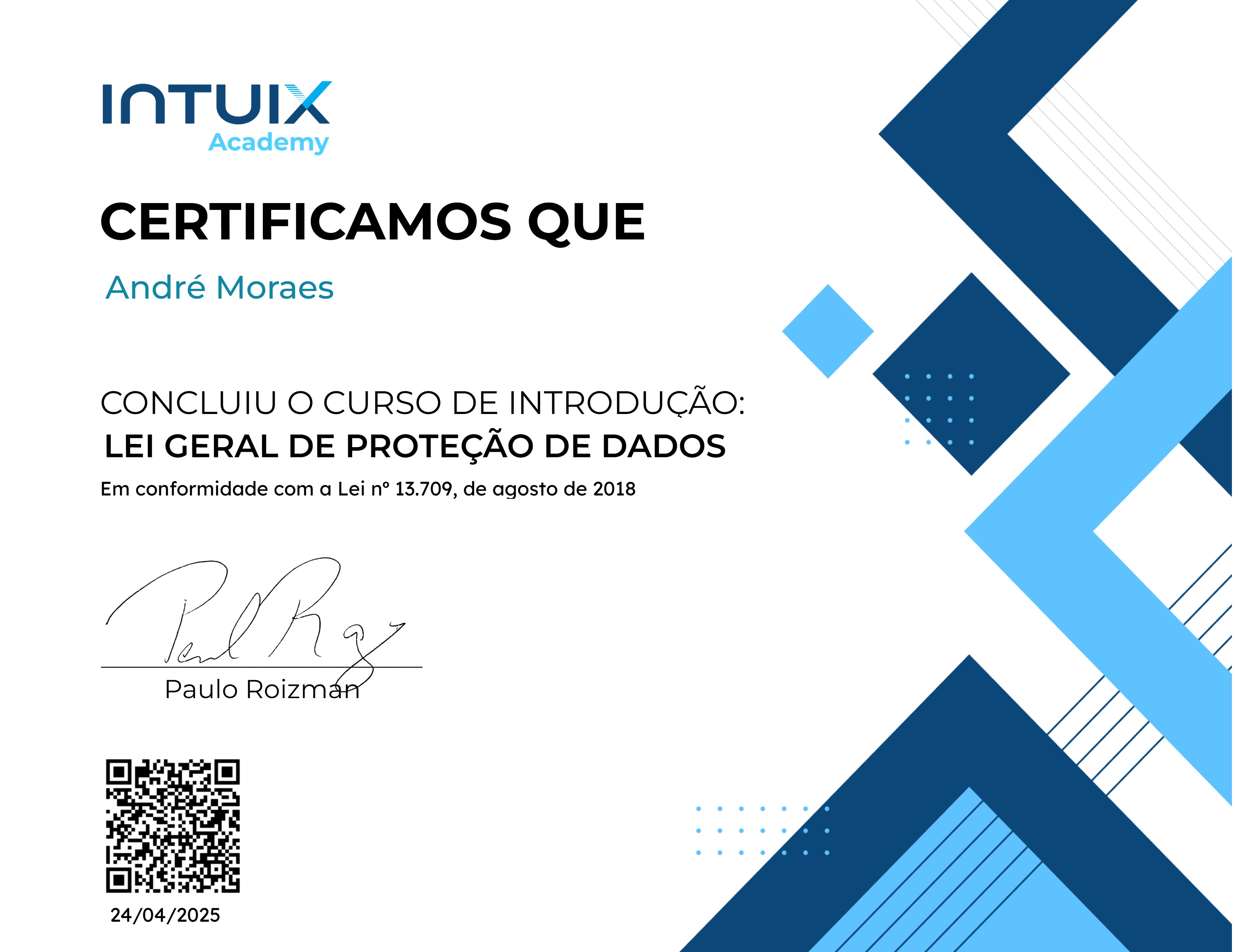 Introdução à Lei Geral de Proteção de Dados